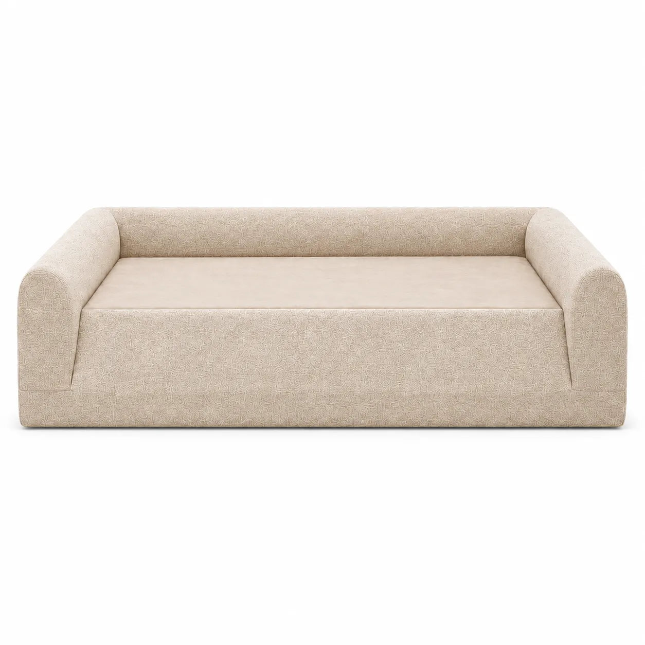 Furlio orthopedic dog bed for large dog beige dog bed